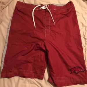 Arkansas Razorbacks Swim Trunks - Men’s XXL